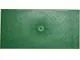 Green Tile 8 x 16 with Bottom Tubes, Textured Surface