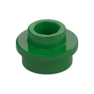 PL.ROUND 1X1 W. THROUGHG. HOLE
