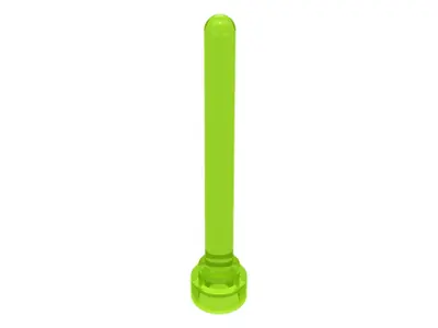Trans-Neon Green Antenna 4H - Round Top