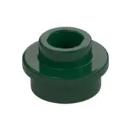 PL.ROUND 1X1 W. THROUGHG. HOLE