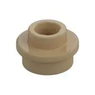 PL.ROUND 1X1 W. THROUGHG. HOLE