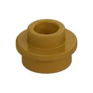 PL.ROUND 1X1 W. THROUGHG. HOLE