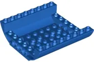 Blue Slope, Curved 8 x 8 x 2 Inverted Double