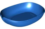 Blue Duplo Boat Hull Unitary 7 x 12, Base