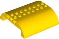 Yellow Slope, Curved 8 x 8 x 2 Double