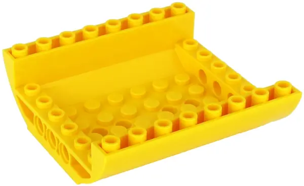Yellow Slope, Curved 8 x 8 x 2 Inverted Double
