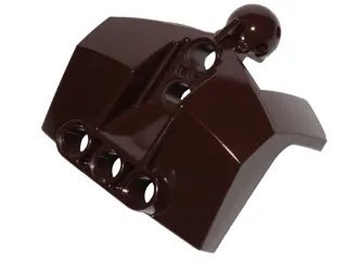 Dark Brown Large Figure Chest Armor with Holes and Ball Joint