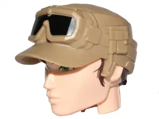 Light Nougat Large Figure Head Modified SW Jyn Erso Pattern