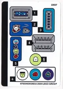 Sticker Sheet for Set 70428 - (67023/6293282)