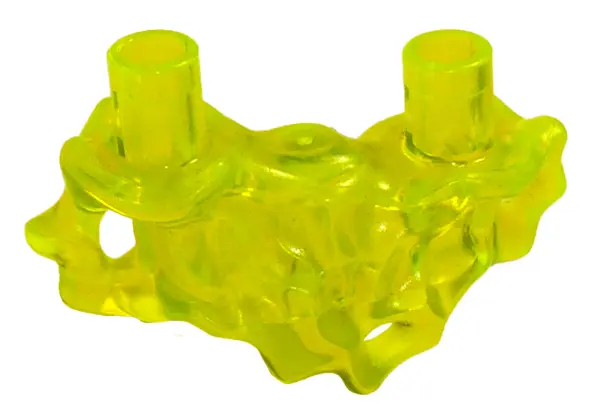 Trans-Neon Green Shoulders Extension, Slime with 2 Head Studs