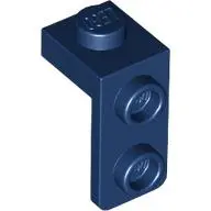 Blue Bracket 1 x 1 - 1 x 2