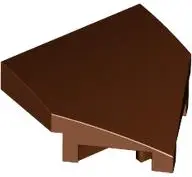 Brown Wedge 2 x 2 x 2/3 Pointed