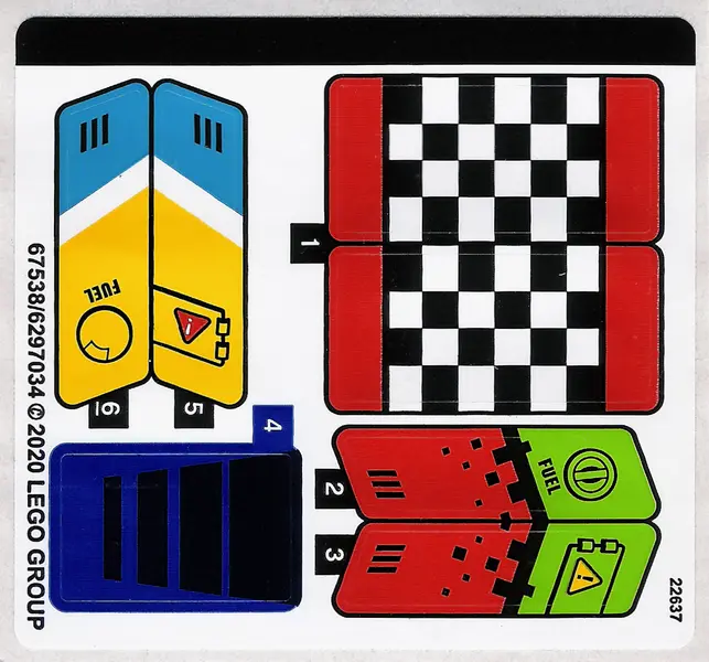 Sticker Sheet for Set 60260 - (67538/6297034)