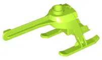 Lime Flying Helicopter Model Body