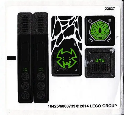 Sticker Sheet for Set 70130 - (16425/6060739)