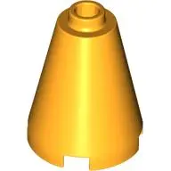 Light Orange Cone 2 x 2 x 2 - Open Stud