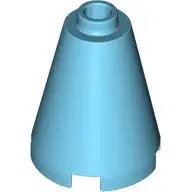 Azure Cone 2 x 2 x 2 - Open Stud