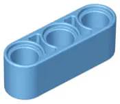 Medium Blue Technic, Liftarm Thick 1 x 3