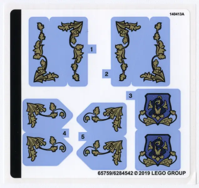 Sticker Sheet for Set 75958 - (65759/6284542)