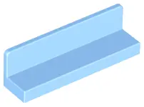 Bright Light Blue Panel 1 x 4 x 1