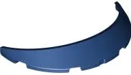 Dark Blue Windscreen 4 x 8 x 1 Curved