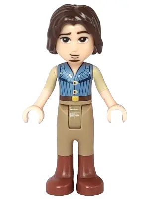 Flynn Rider - Mini Doll, Sand Blue Vest