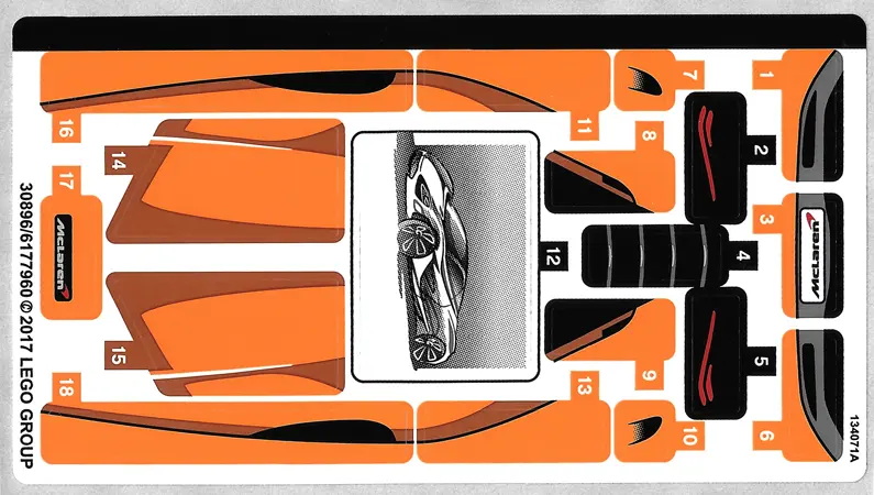 Sticker Sheet for Set 75880 - (30896/6177960)