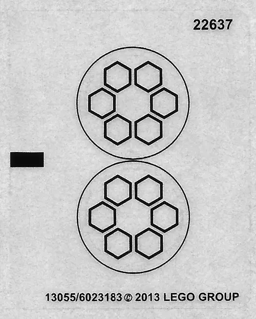 Sticker Sheet for Set 79102 - (13055/6023183)
