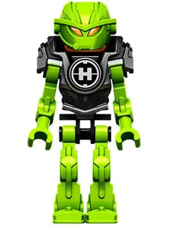 Hero Factory Mini - Breez - Pearl Dark Gray Armor