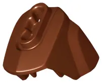 Reddish Brown Hero Factory Armor with Ball Joint Socket - Size 3