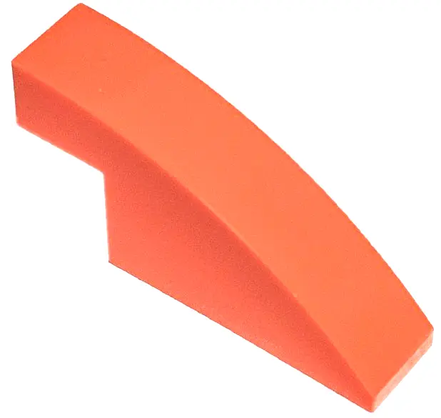 Coral Slope, Curved 4 x 1 x 1 2/3