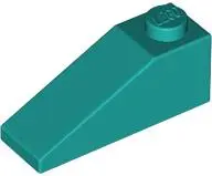 Dark Turquoise Slope 33 3 x 1