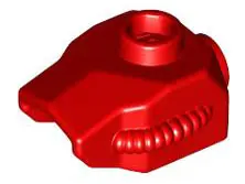 Red Minifigure Hand Armor