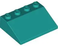 Dark Turquoise Slope 33 3 x 4