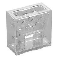 WORM GEAR BLOCK, TRANSP.