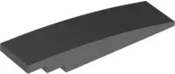 Dark Bluish Gray Slope, Curved 8 x 2