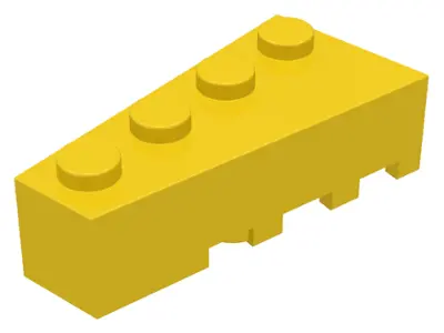 Yellow Wedge 4 x 2 Left