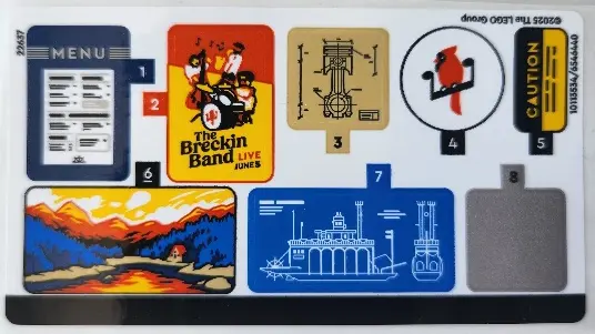 Sticker Sheet for Set 21356 - (10113534/6546440)