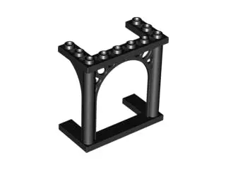 Black Arch 3 x 6 x 5 Ornamented