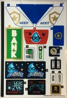 Sticker Sheet for Set 60317 - (10100008/6398845)