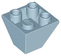 Sand Blue Slope, Inverted 45 2 x 2 Double Convex