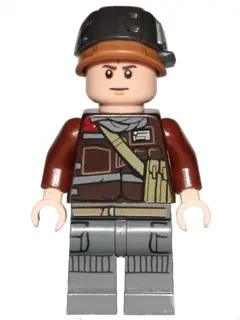 Rebel Trooper - Light Nougat Head, Helmet with Pearl Dark Gray Band (Private Calfor)
