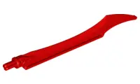 Red Hero Factory Weapon, Blade with Curved Tip