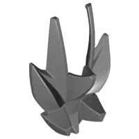 Dark Bluish Gray Hero Factory Armor with Spikes