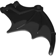 Black Dragon Wing 8 1/4 x 5