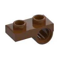 PLATE 1x2 W. HORIZONTAL HOLE Ø4,85 REV.