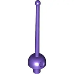 Dark Purple Minifigure, Weapon Sword, Foil / Épée {Epee}