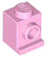 Bright Pink Brick, Modified 1 x 1 with Headlight