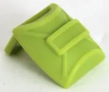 Lime Minifigure Backpack Thin, Parachute Container