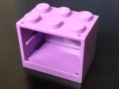 Medium Lavender Container, Cupboard 2 x 3 x 2 - Solid Studs